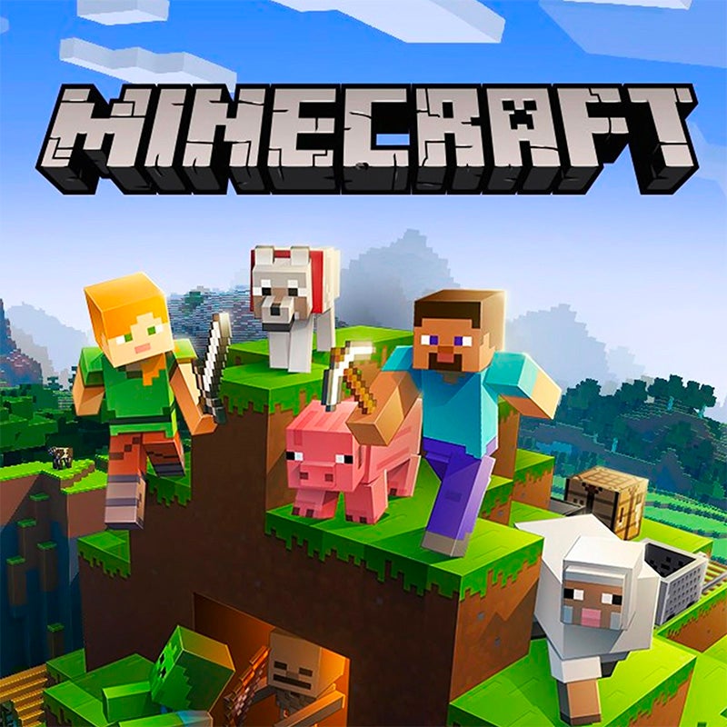 the loading screan for minecraft